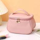 Axyaa Portable Waterproof Cosmetic Pouch with Handles