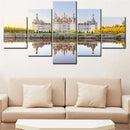 Chambord Castle France Wall Art Poster Set - Axyaa Home Decor Painting