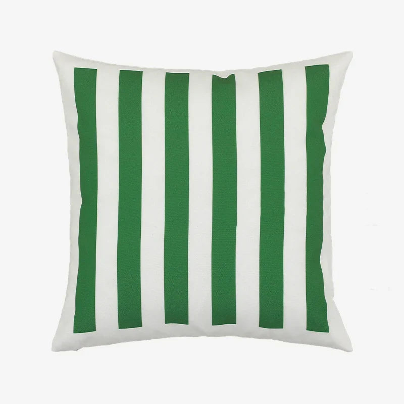 Axyaa Velvet Stripe Pillow Covers 18x18inch Nordic Decor Case for Couch Bed