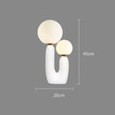 Axyaa Nordic LED Desk Lamp - Minimalist Designer Bedside Table Lamp