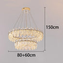 Axyaa Modern LED Chandelier for Dining Room and Living Room Lighting