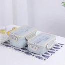 Axyaa Portable Microwavable Bento Box for Office, School or Picnic
