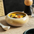 Axyaa Flame-Killed Ceramic Bowl Set - Creative Soup, Dessert, Noodles Serving Bowls