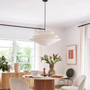 French Cream Umbrella Cloth Ceiling Lamp by Axyaa for Dining Room & Bedroom