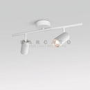 Axyaa Black Wood Nordic Rotatable Spotlight for Home Kitchen Living Room, GU10 LED Cob