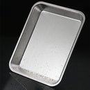 Axyaa Stainless Steel Buffet Tray Set with Drain Rack & Grease Trap