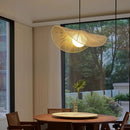 Axyaa Wabi Sabi Rattan Pendant Light: Elegant Nordic Wicker Lamp for Home Decor