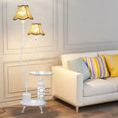 Axyaa Nordic Fabric Floor Lamp modern, stylish lighting for living room, bedroom, or study.