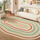Axyaa Plush Cream Carpet for Living Room Soft Thick Floor Mat Synced with Dopamine Theme