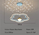 Axyaa LED Starry Chandelier for Children's Room Pendant Lamp Nursery Bedroom Lighting