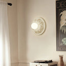 Axyaa French Cream Wind Wall Lamp - Elegant Pastoral Style Sconces