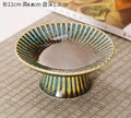 Axyaa Zen Style Pastry Plate – Small Delicate Tea Plate for Dim Sum