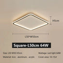 Axyaa Nordic Ultra-thin Remote Control LED Ceiling Chandelier