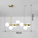 Axyaa Modern LED Pendant Light Chandeliers for Living and Dining Room