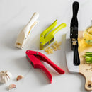 Axyaa 2-in-1 Garlic Press & Slicer Kitchen Gadget