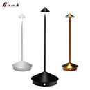 Axyaa Rechargeable Touch LED Table Lamp Dining Bar Coffee Decoratif Pro Desk Lamp