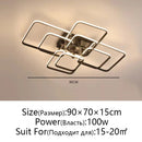 Axyaa Dimmable LED Ceiling Light for Living, Bedroom, Dining - Modern Surface Mounted Fixture
