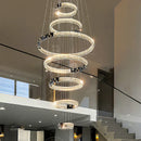 Axyaa Exquisite Hall and Staircase Chandelier - Indoor Ceiling Lights