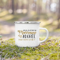 Axyaa Unbreakable Porcelain Mugs 2 Colors Camping Breakfast Coffee Cup