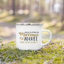 Axyaa Unbreakable Porcelain Mugs 2 Colors Camping Breakfast Coffee Cup