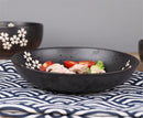 Axya Sakura Noodle Bowl Set I Cute Retro Japanese Ceramic Ramen Soup Dessert Bowl