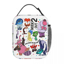 Axyaa Insulated Lunch Bag: Anime Inside Out 2 Movie 2024 Theme