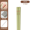 Axyaa Portable Stainless Steel Non Slip Chopsticks Set