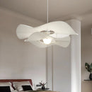 Axyaa Nordic Hat Pendant Lamps in White Fabric for Indoor Lighting
