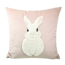 Axyaa Nordic Fresh Sofa Embroidery Pillow Cover Floral Decorative Pillowcase