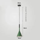 Axyaa Nordic Resin Pendant Light - Modern Minimalist Design E27 Bulb for Bedroom, Dining Room, Bar