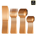 Axyaa 1010 Round Handle Cutlery Set - Ideal for Wedding, Party, Hotel