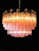 Axyaa Vintage Blue Glass LED Pendant Chandelier