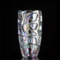 Axyaa Engraved Crystal Vase: High-End Home Decor and Gift