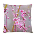 Axyaa Daisy Print Pillowcase: Square Flower Cushion Cover for Home Decor