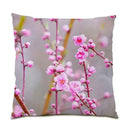 Axyaa Daisy Print Pillowcase: Square Flower Cushion Cover for Home Decor