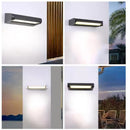 Axyaa Adjustable Angle Outdoor Aluminum Wall Lamp for Simple Garden Lighting