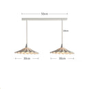 Axyaa Ceramic LED Pendant Lights: Modern Nordic Style for Bedroom and Living Room