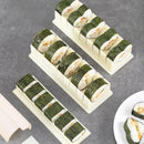 Axyaa Sushi Making Kit Mold Set - DIY Round Square Heart-shaped Tools