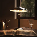 Axyaa Antique Lighthouse Desk Lamp: European Retro Style LED Office Decoration