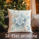 Christmas Animals & Snowflake Printed Pillow Covers by Axyaa - Sofa, Bedroom, Car Decor