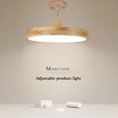 Axyaa Nordic Wooden LED Pendant Light for Modern Decor