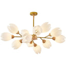 Axyaa Light Luxury Chandelier for Living Room Dining Master Bedroom, High-end Ceiling Lamp