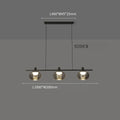 Axyaa Glass Chandelier Dining Room Pendant Lights Ceiling Lamps - Indoor Fancy Lighting