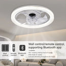 Axyaa LED Fan Light: 6-Speed, High Wind, Low Noise, Remote Control Dimming