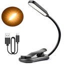 Axyaa Rechargeable 7 LED Reading Light with Warm Cool White Daylight