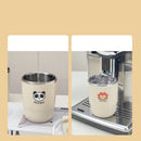 Axyaa Double Wall Stainless Steel Insulated Coffee Mug with Straw