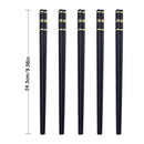 Axyaa Reusable Alloy Non-Slip Sushi Chopsticks Set