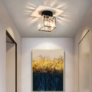 Axyaa Nordic Crystal Ceiling Lamp for Home and Restaurant Decoration