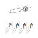 Axyaa Stainless Steel Tea Ball Brewer with Fine Filter & Handle