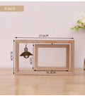 Axyaa Rotating Wooden Photo Frames - Personalized Couples Gifts